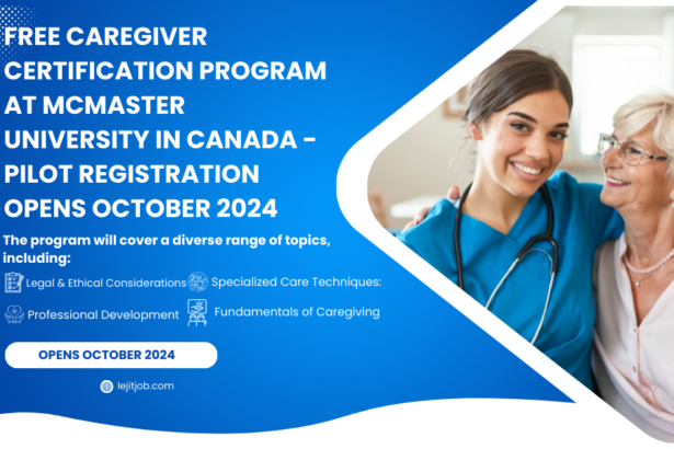 Attention all aspiring and current caregivers in Canada! Mark your calendars, as McMaster University's highly anticipated Canada Pilot Caregiver Certification Program is set to open registrations on October 15th, 2024. This free, comprehensive program offers a unique opportunity to enhance your skills, knowledge, and credentials in the growing field of caregiving.